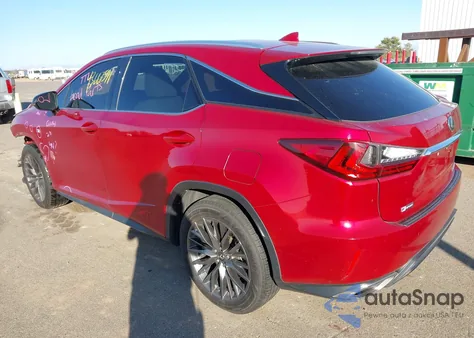 2016 Lexus Rx 350 F Sport from USA, damaged, VIN 2T2BZMCA7GC008277